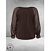 KAFFE CURVE Blouse Milanna Coffee